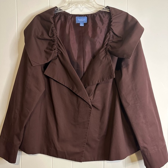 Simply Vera Vera Wang Jackets & Blazers - Simply Vera Wang Women's XL burgundy wine blazer suit Jacket